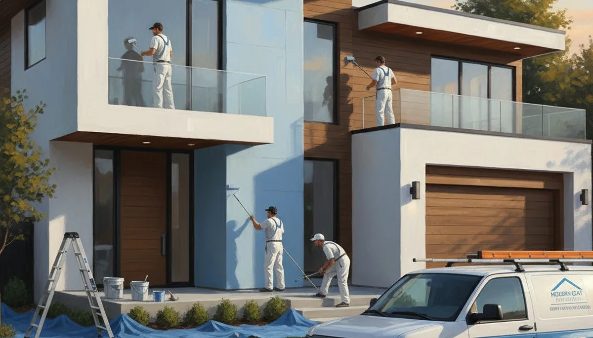 House painting service in Wellesley, MA with professional prep and durable exterior finish
