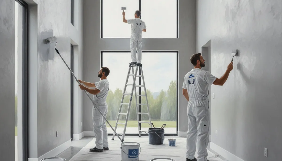 Interior house painting in Wellesley, MA for a clean, durable, professional home finish