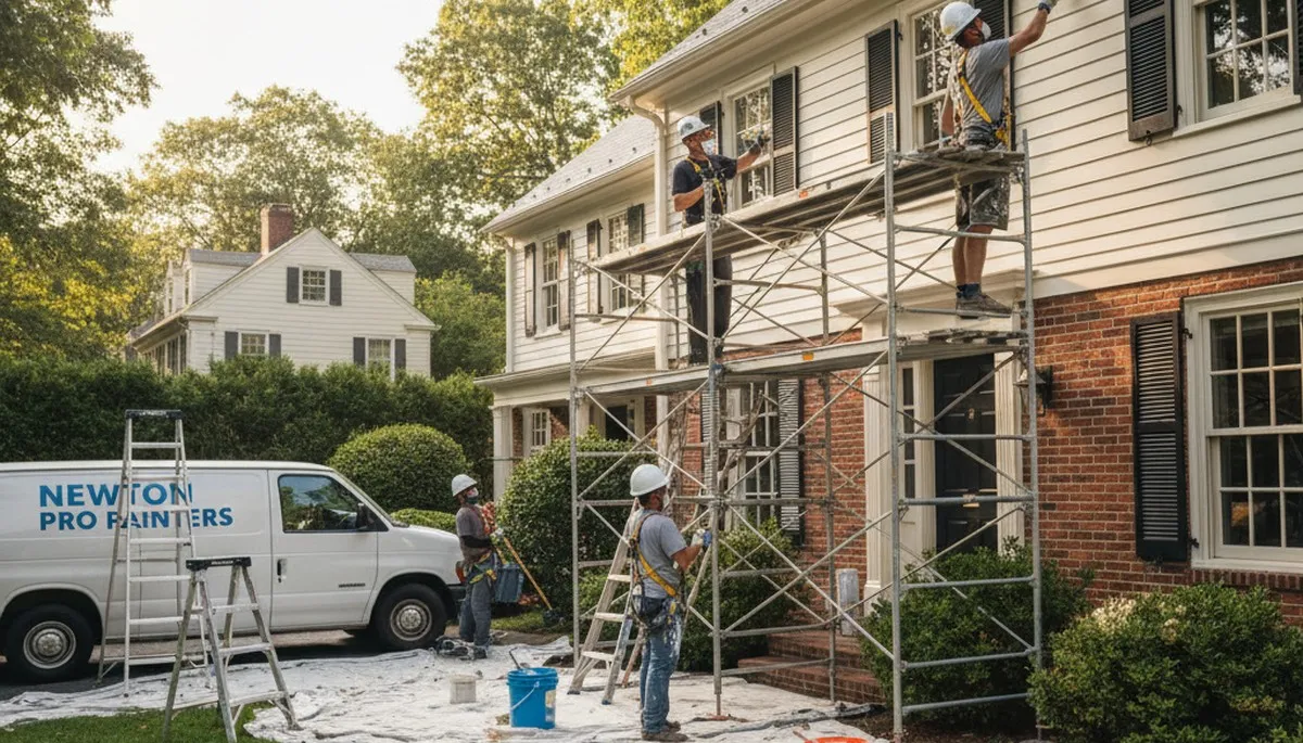 Professional painting service in Wellesley, MA for residential and commercial properties