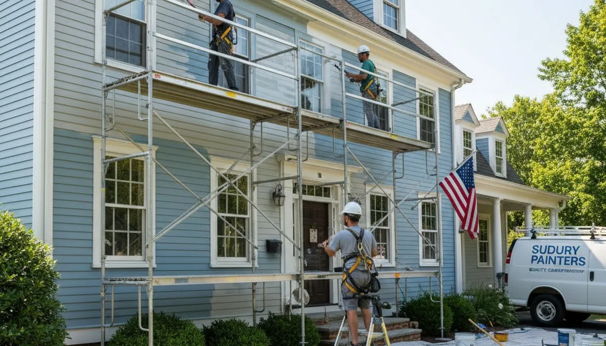 Professional painting service in Wellesley, MA for interior and exterior home projects